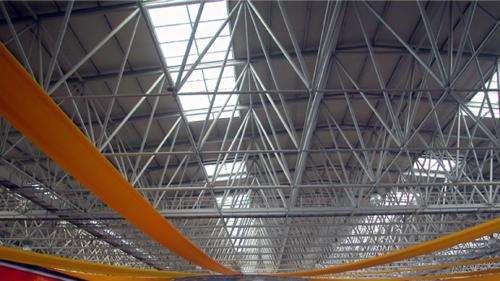 武穴盘点螺栓球网架构件施工前的检验工作